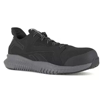 Кроссовки Reebok Work Flexagon 3.0 с композитным носком, черный/серый