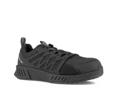 Кроссовки Reebok Work Fusion Flexweave Composite Toe Work Sneaker — женские, черные