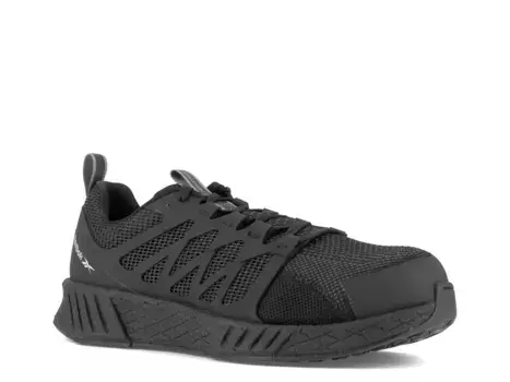 Кроссовки Reebok Work Fusion Flexweave Composite Toe Work Sneaker — мужские, черные