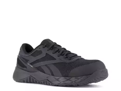 Кроссовки Reebok Work Nanoflex Composite Toe Work Shoe — мужские, черные