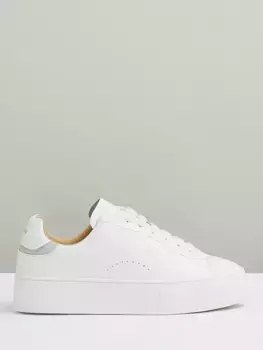 Кроссовки Reiss Francesca Leather Chunky, белый