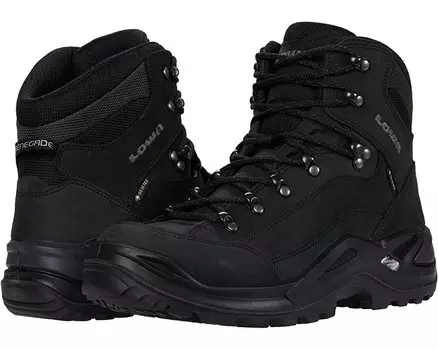 Ботинки Lowa Renegade GTX Mid, чёрный