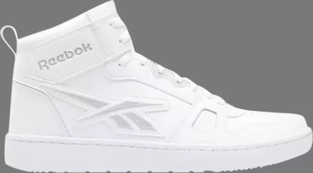 Кроссовки resonator mid 'white pure grey' Reebok, белый