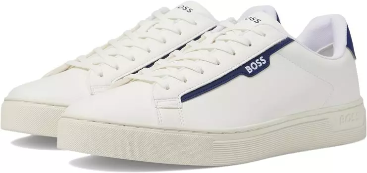 Кроссовки Rhys Tennis Sneaker BOSS, цвет Open White