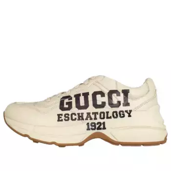 Кроссовки rhyton 'cream 25' Gucci, белый