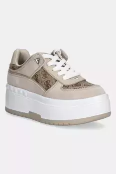 Кроссовки RIDGEE2 Guess, бежевый