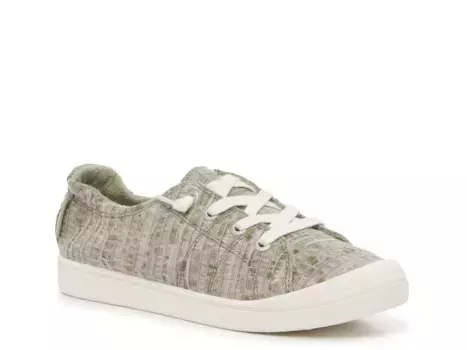 Кроссовки Roxy Bayshore Plus Slip-On — женские, светло-зеленые