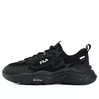 Кроссовки running shoes low nonslip shoes 'black' Fila, черный