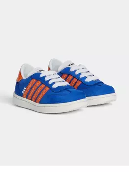 Кроссовки с логотипом DSQUARED2 KIDS, синий