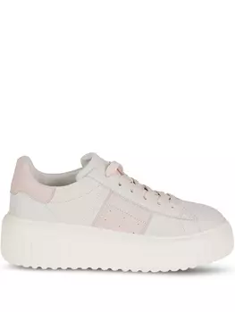 Кроссовки с полосками Hogan, белый