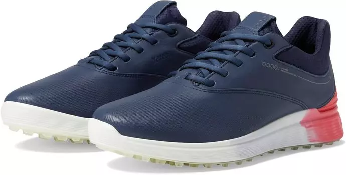 Кроссовки S-Three GORE-TEX Waterproof ECCO, цвет Marine/Hibiscus/Night Sky Steer Leather/Steer Leather/Textile