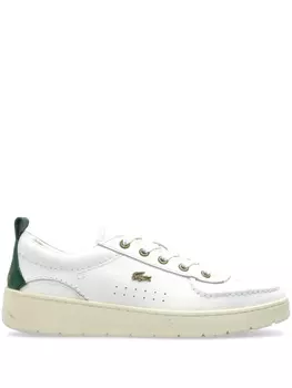 Кроссовки с вышитым логотипом Lacoste, белый