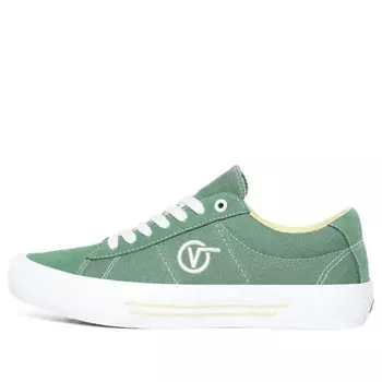 Кроссовки saddle sid pro 'hedge green' Vans, зеленый