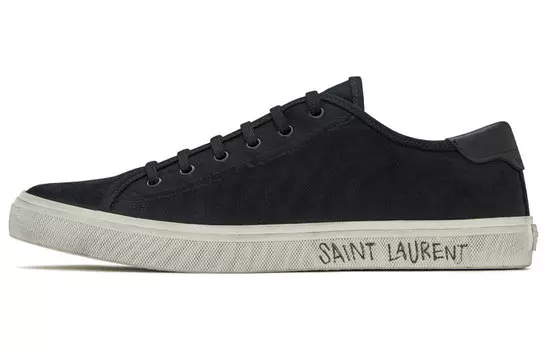 Кроссовки Saint Laurent Malibu на шнуровке