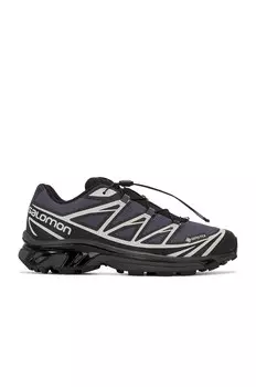 Кроссовки Salomon XT-6 GTX, цвет Black, Ebony, & Lunar Rock