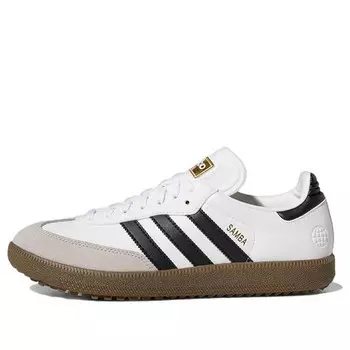Кроссовки samba og spikeless golf le 'white black gum' Adidas, белый