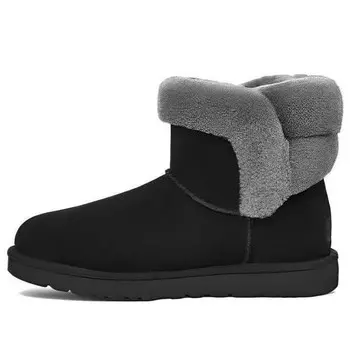 Кроссовки Saniya mini suede classic boot Ugg, черный