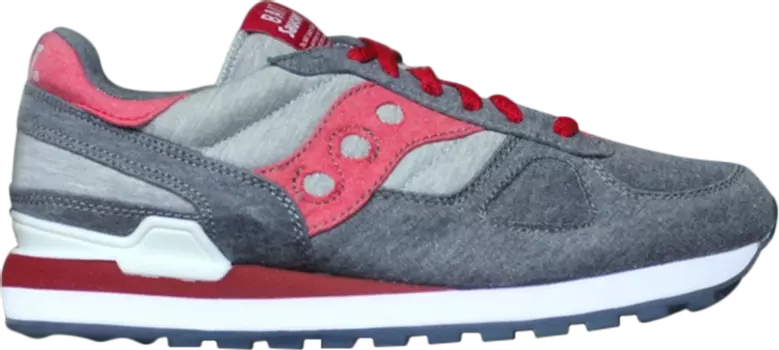 Кроссовки Saucony Bait x Shadow Original Cruel World 4: Midnight Mission, серый
