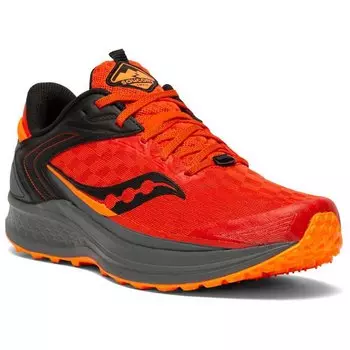 Кроссовки Saucony Canyon TR2 trail, красный