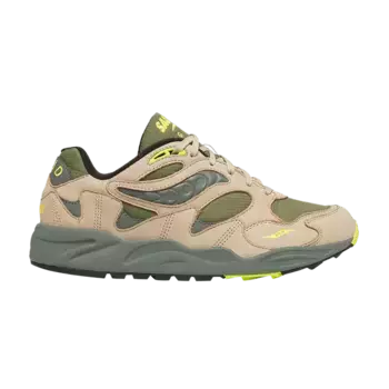 Кроссовки Saucony Grid Shadow 2 Premium Avocado Beige, зеленый