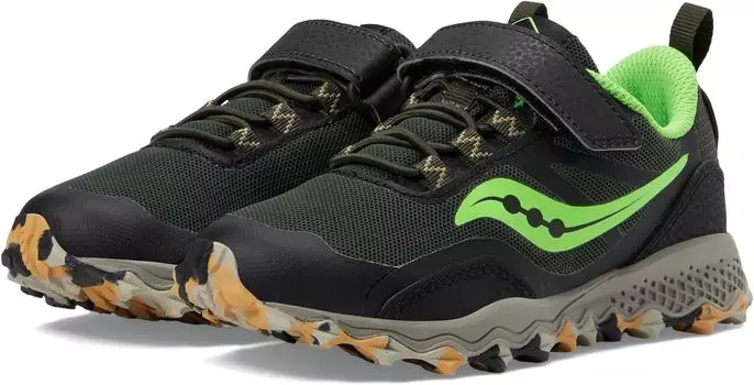 Кроссовки Saucony Peregrine 12 Shield A/C, цвет Black/Slime