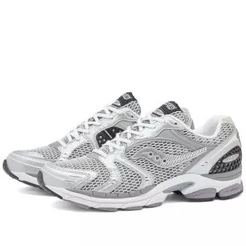 Кроссовки Saucony Progrid Triumph 4, цвет Grey & Silver