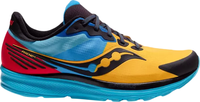 Кроссовки Saucony Ride 14 Runshield Solar Chill, разноцветный
