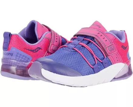 Кроссовки Saucony S-Flash Glow 2.0 JR, цвет Purple/Pink