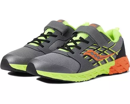 Кроссовки Saucony Wind A/C 2.0, цвет Grey/Citron/Orange