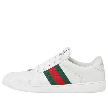 Кроссовки screener 'white' Gucci, белый