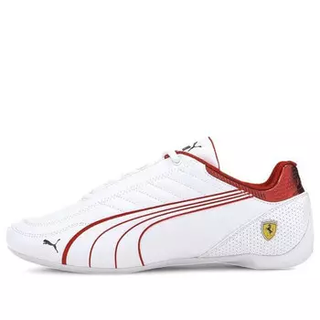 Кроссовки scuderia ferrari x future kart cat 'white rosso corsa' Puma, белый