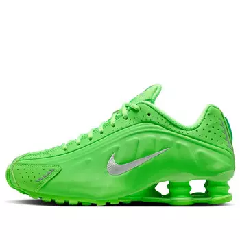 Кроссовки shox r4 'green strike' Nike, зеленый