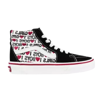 Кроссовки Sk8-Hi Kids Vans, черный