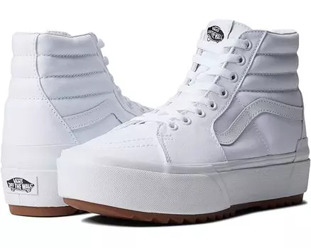 Кроссовки Sk8-Hi Stacked Vans, белый