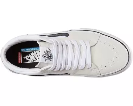 Кроссовки Skate Sk8 Mid Vans, белый
