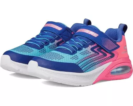 Кроссовки SKECHERS KIDS Microspec Max Advance, цвет Hot Pink/Blue
