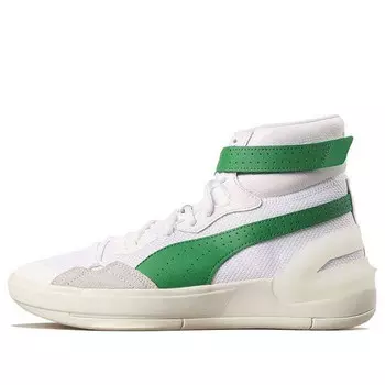 Кроссовки sky modern 'white amazon green' Puma, белый