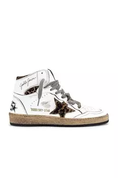Кроссовки sky star Golden Goose, черный