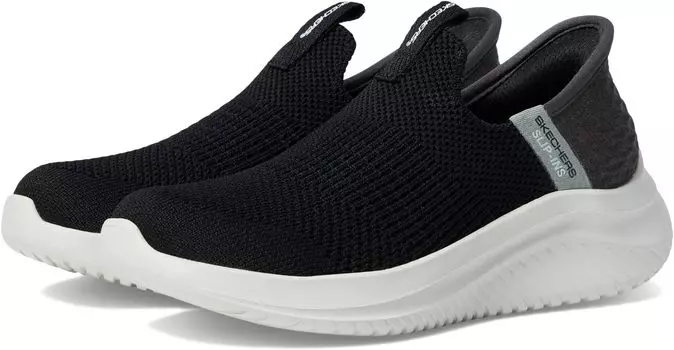 Кроссовки Slip-Ins-Ultra Flex 3.0 403844L SKECHERS KIDS, цвет Black/White