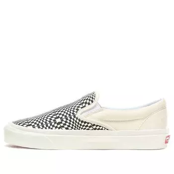 Кроссовки slip-on 98 dx 'checkerboard' Vans, белый