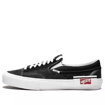 Кроссовки slip-on cap lx 'black' Vans, черный