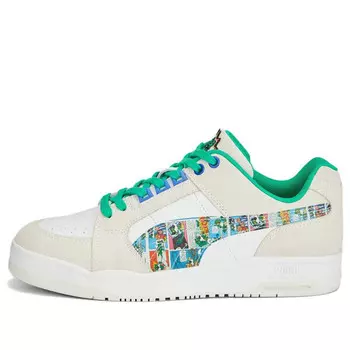 Кроссовки slipstream lo super comic 'white green' Puma, белый