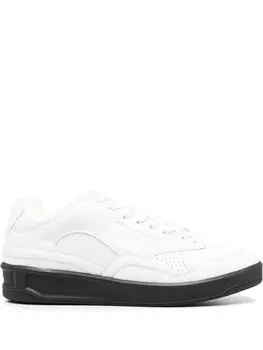 Кроссовки со вставками Jil Sander, белый