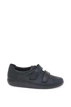 Кроссовки 'Soft 2 Strap' Casual Trainers Ecco, черный