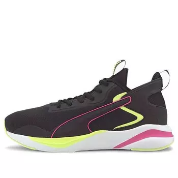 Кроссовки softride rift tech 'black fizzy yellow' Puma, черный