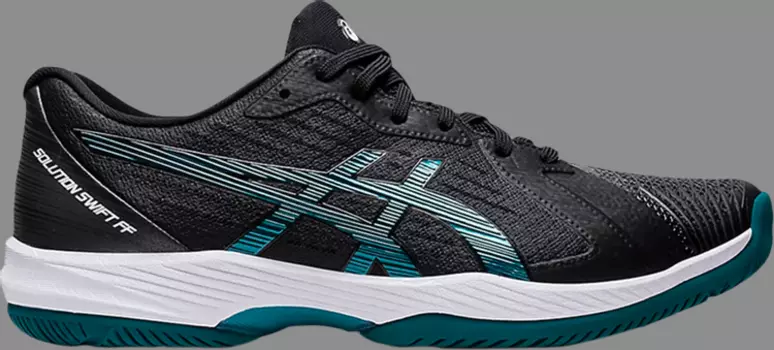 Кроссовки solution swift ff 'black misty pine' Asics, черный