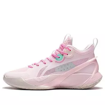 Кроссовки sonic 10 v1 mid 'pink green' Li-Ning, розовый