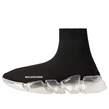 Кроссовки speed 2.0 Balenciaga, черный