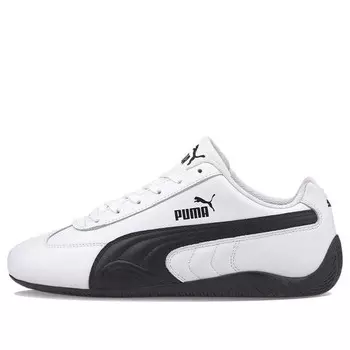 Кроссовки speedcat shield leather 'white black' Puma, белый