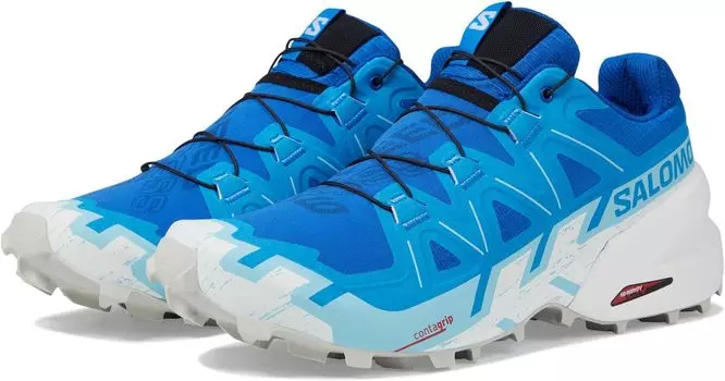 Кроссовки Speedcross 6 Salomon, цвет Lapis Blue/Ibiza Blue/White